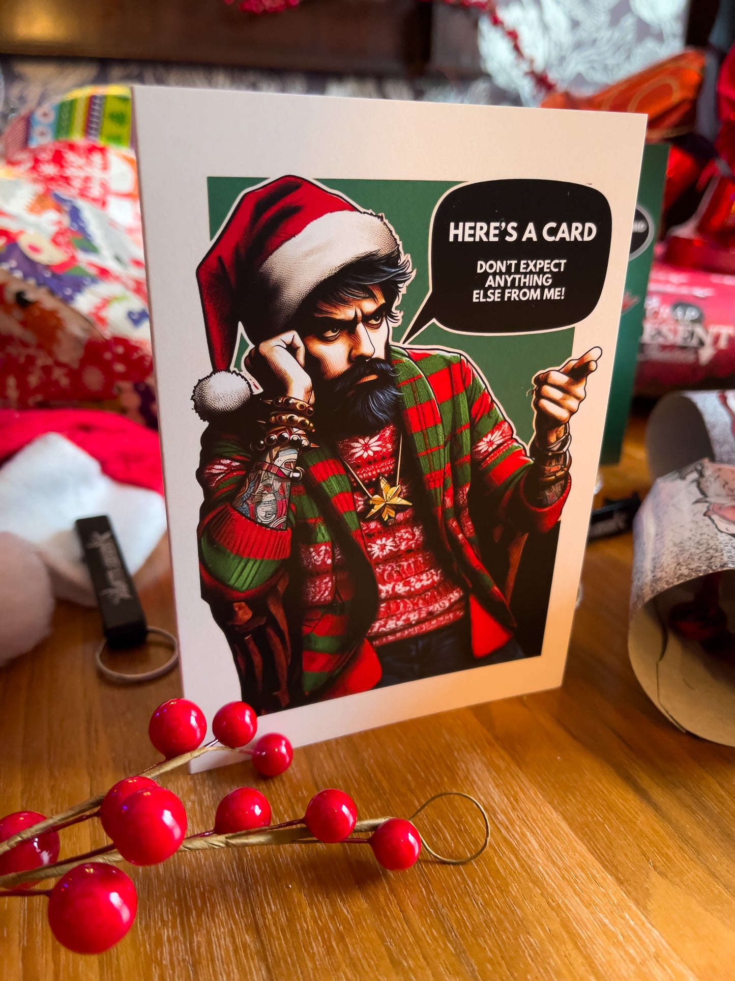 (Un)festive Christmas Cards (3 Designs, A6 Size)